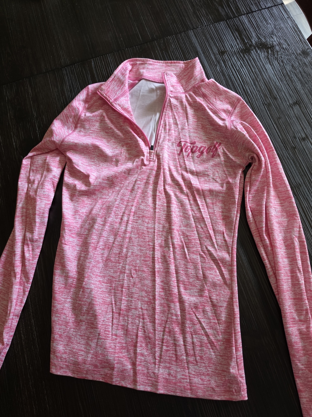 Topgolf 12Raglan Road Women's Pink Quarter-Zip Pullover